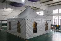 Aluminum Structure High Peak Tents 6m x 6m , Free Span Space High Peak Pole Tent