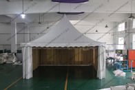 Aluminum Structure High Peak Tents 6m x 6m , Free Span Space High Peak Pole Tent